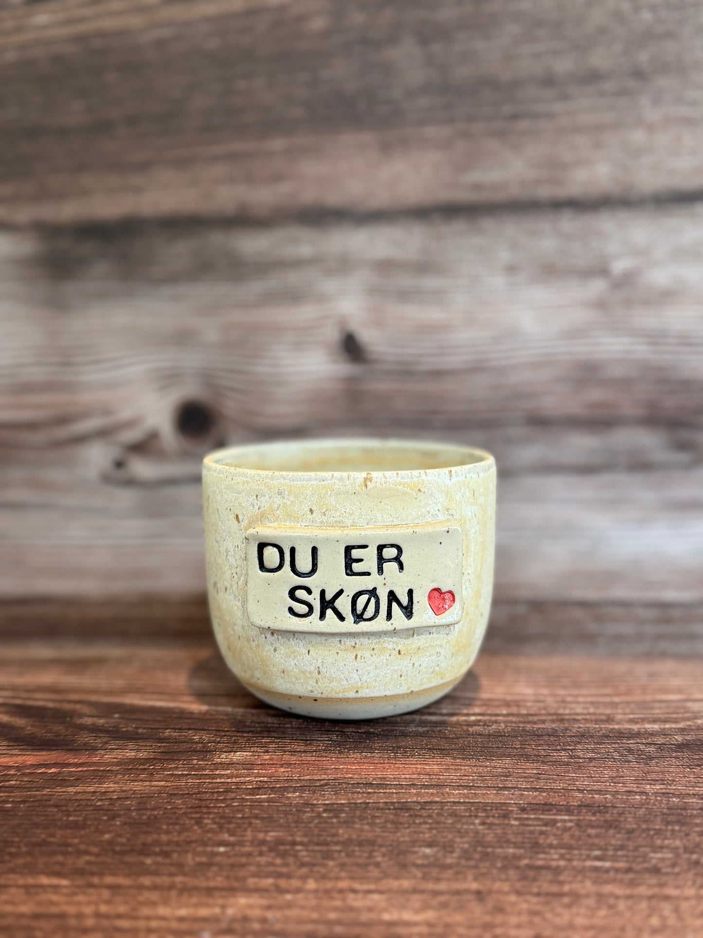 “DU ER SKØN” -kop