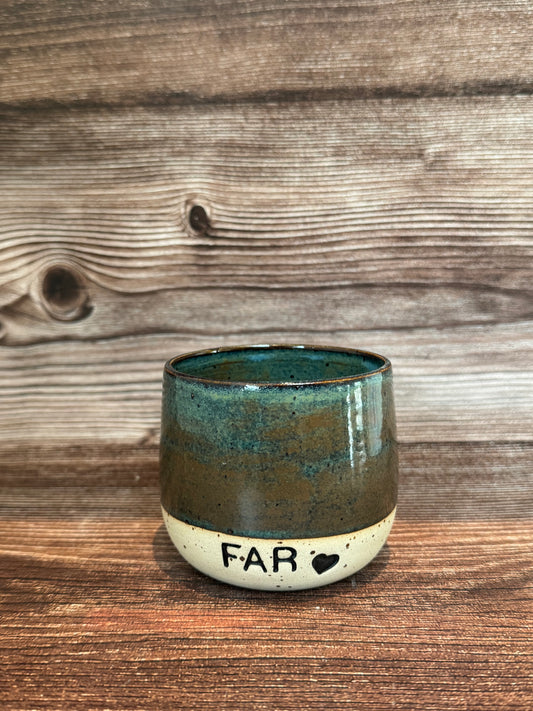 Blå “far”-kop